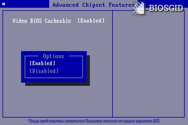 Επαναφορά κάρτας γραφικών από το BIOS