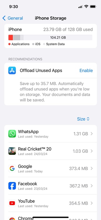 Το iOS δεν ενημερώνεται αυτόματα κατά τη διάρκεια της νύχτας