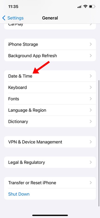 Το iOS δεν ενημερώνεται αυτόματα κατά τη διάρκεια της νύχτας