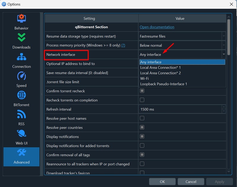 Το qBittorrent δεν κατεβάζει torrents