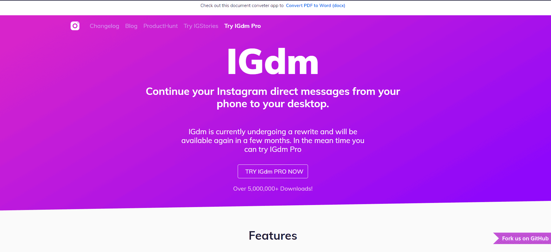 IGdm Καλύτερη εφαρμογή Unfollow για το Instagram δωρεάν