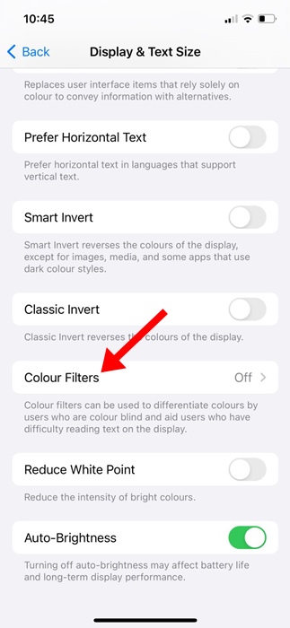 Πώς να ενεργοποιήσετε τα φίλτρα χρώματος σε iPhone ή iPad