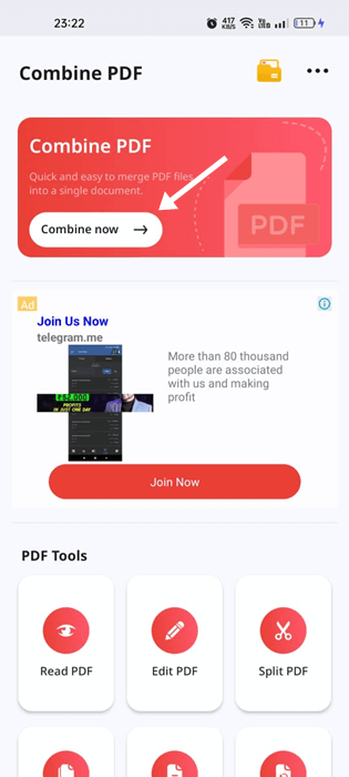 Πώς να συνδυάσετε αρχεία PDF σε Android