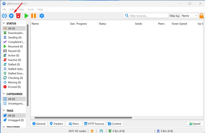 Πώς να κατεβάσετε αρχεία Torrent στο qBittorrent;