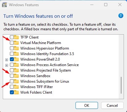 Μη συμβατές ρυθμίσεις των Windows" του BlueStacks