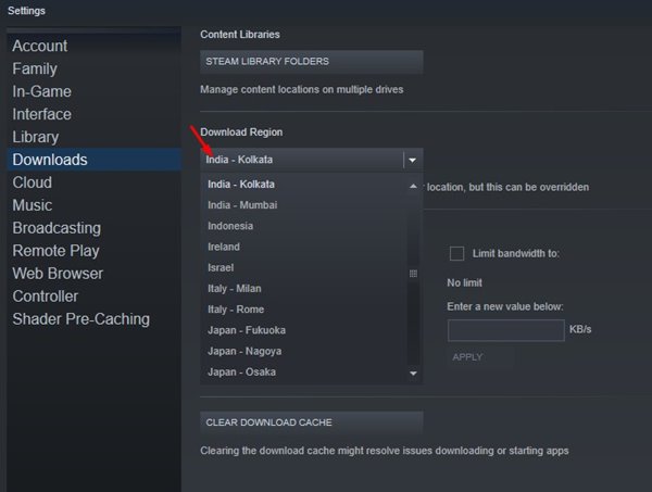σφάλμα Steam Κατεστραμμένα αρχεία ενημέρωσης