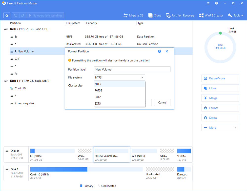 Τα Windows δεν μπόρεσαν να μορφοποιήσουν τη μονάδα PenDrive