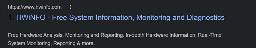 HWINFO