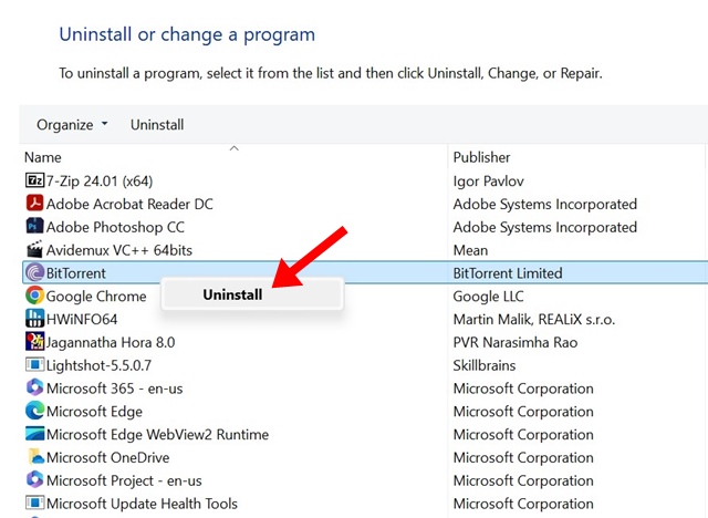 Το BitTorrent Classic δεν ανοίγει στα Windows 11