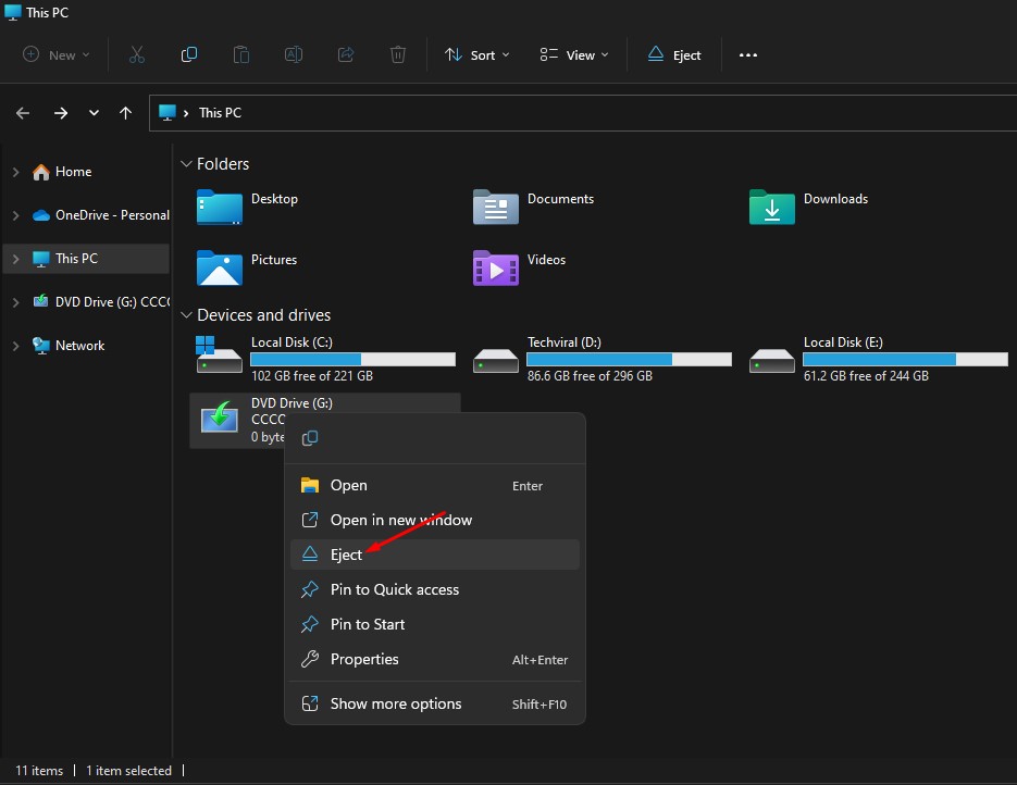 Πώς να τοποθετήσετε εικόνες ISO στα Windows 11