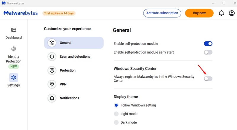 Πώς να εκτελέσετε Malwarebytes και Windows Defender ταυτόχρονα