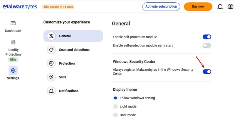 Πώς να εκτελέσετε Malwarebytes και Windows Defender ταυτόχρονα