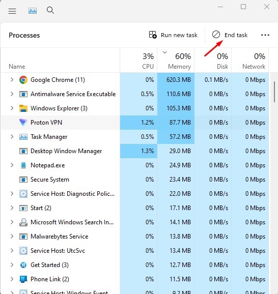 Πώς να διορθώσετε την υψηλή χρήση μνήμης και CPU του Vmmem στα Windows
