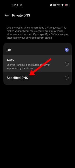 AdGuard DNS σε Android
