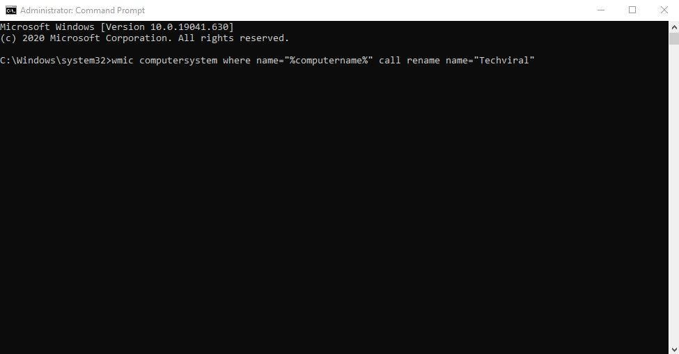 Αλλαγή ονόματος υπολογιστή Windows
