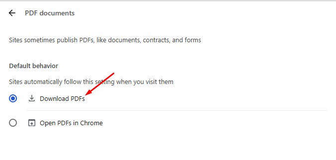 Άνοιγμα PDF στο Chrome