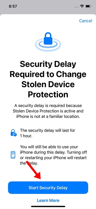προστασία κλεμμένων συσκευών στο iPhone