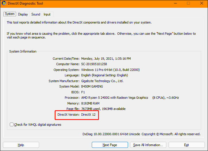Λήψη DirectX 12 για Windows 11