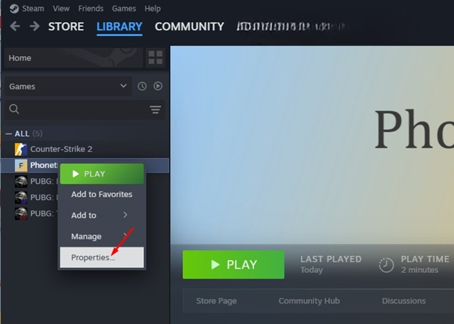 Πώς να εκτελέσετε ένα παιχνίδι Steam ως διαχειριστής σε Windows