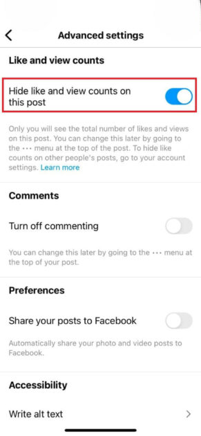 Πώς να μην εμφανίζετε τα likes στο Instagram