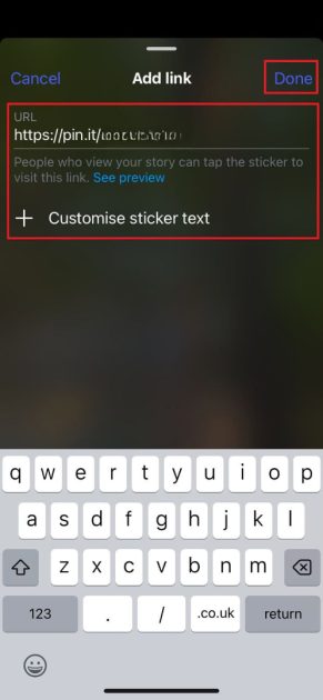 Πώς να προσθέσετε σύνδεσμο σε Instagram stories