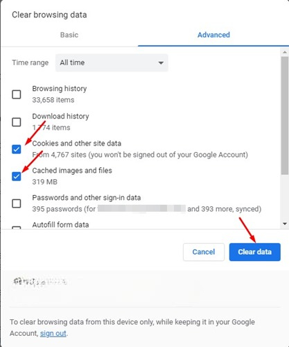 σφάλμα 'ERR_CERT_AUTHORITY_INVALID'
