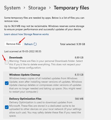 Πως να καθαρίσετε την προσωρινή μνήμη στα Windows 11