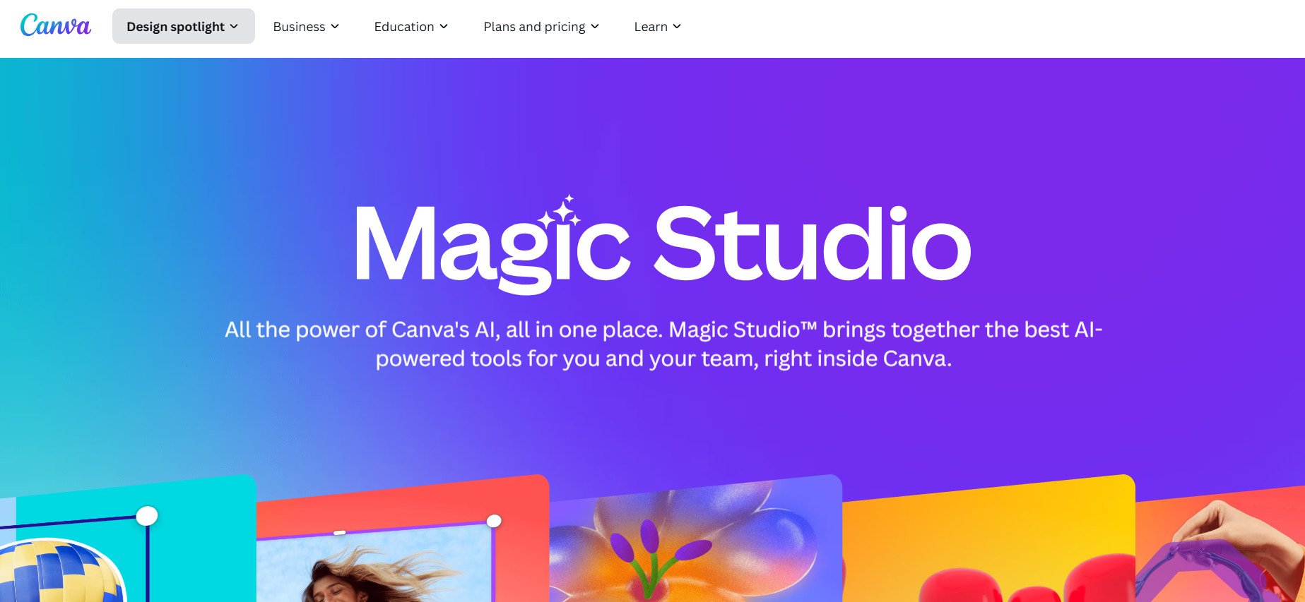 Canva Magic Studio
