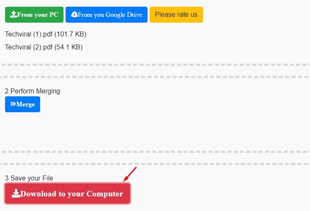 συγχώνευση αρχείων PDF στα Windows 11