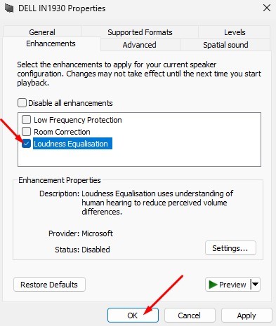 Κανονικοποίηση έντασης ήχου στα Windows 11