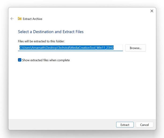 Πώς να ανοίξετε και να εξαγάγετε αρχεία RAR στα Windows 11 5 Πώς να ανοίξετε και να εξαγάγετε αρχεία RAR στα Windows 11