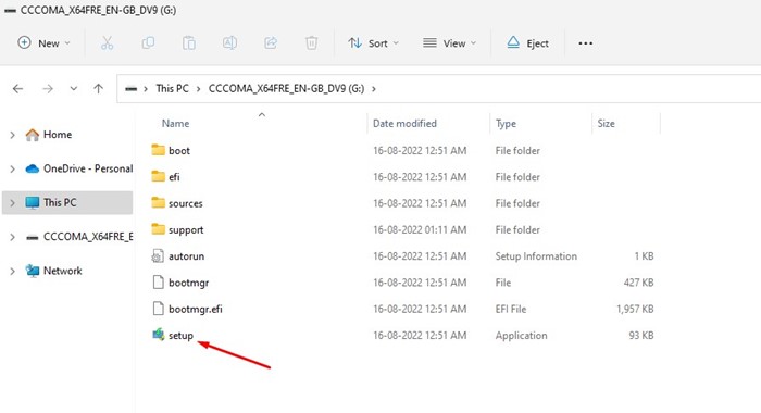 Μονάδα flash USB με δυνατότητα εκκίνησης για Windows 11