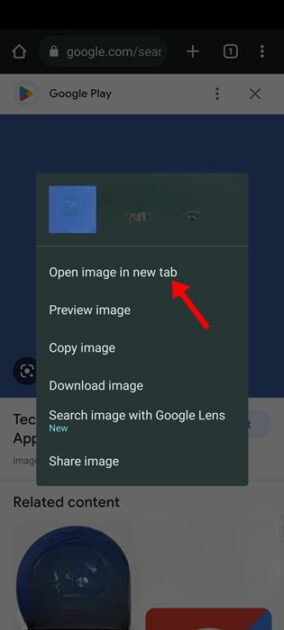 Δεν είναι δυνατή η λήψη εικόνων από το Chrome για Android