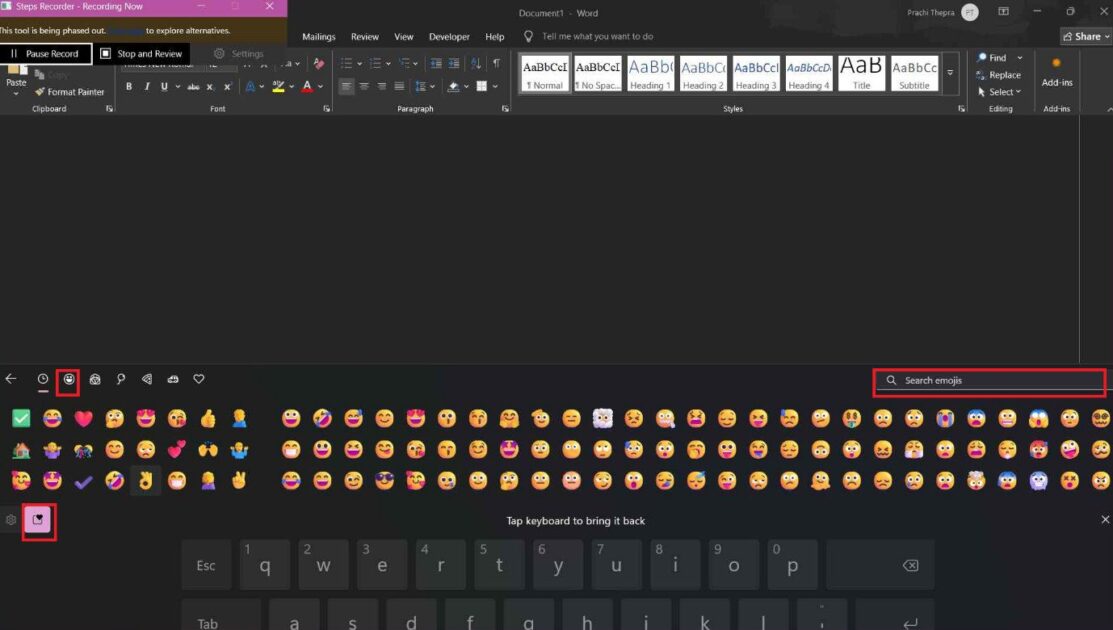 Πώς να ανοίξετε το πληκτρολόγιο Emoji στα Windows 10/11