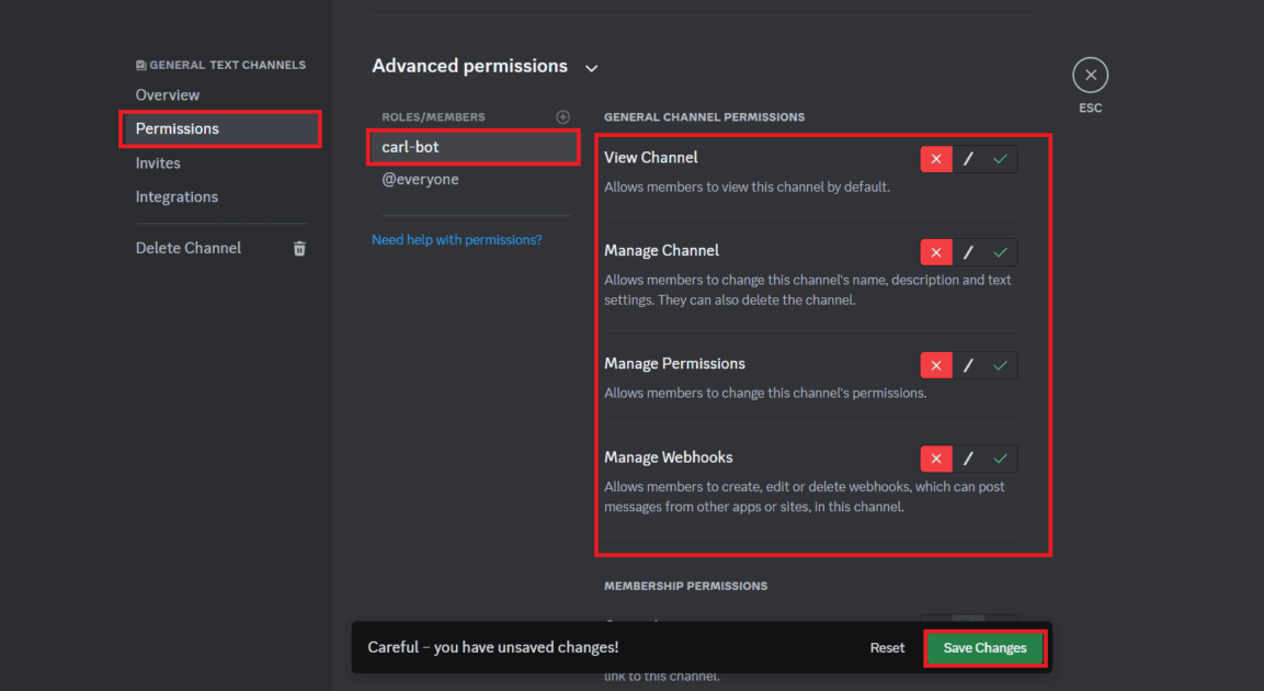 Πώς να περιορίσετε ένα Discord Bot σε ένα κανάλι