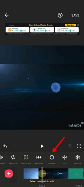 Πώς να περιστρέψετε ένα βίντεο σε Android