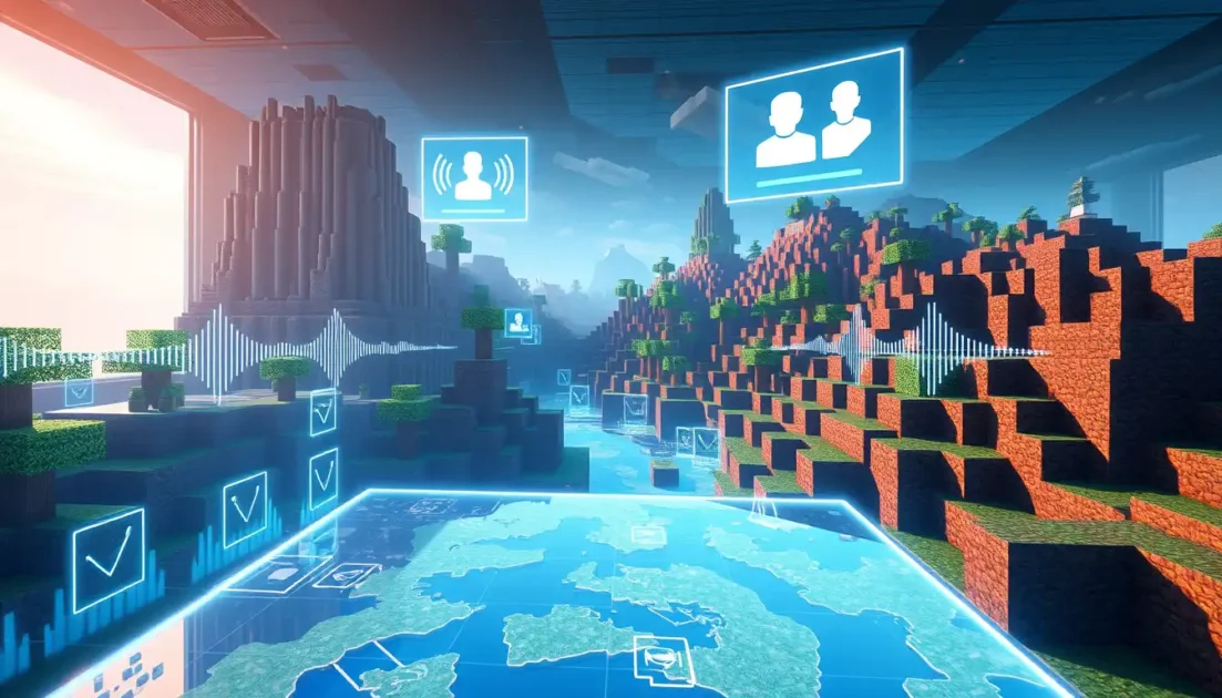 Minecraft φωνητική συνομιλία