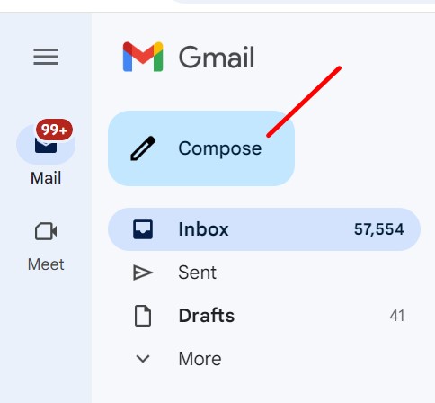 Σύνταξη νέου email