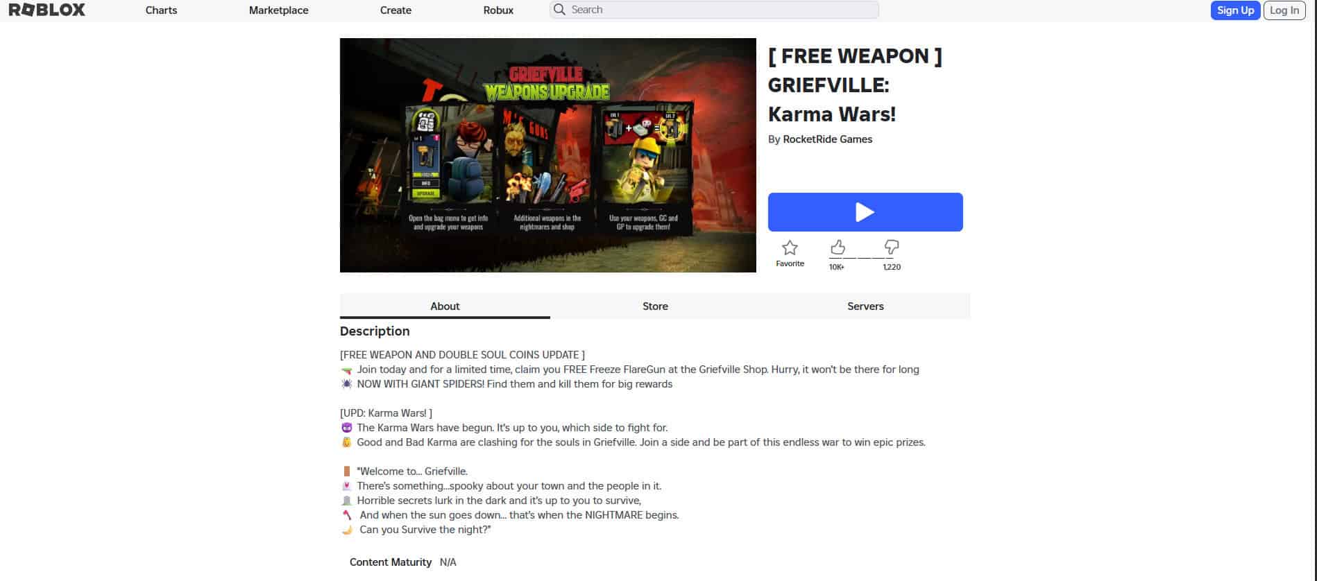 Τα καλύτερα παιχνίδια τρόμου στο Roblox
