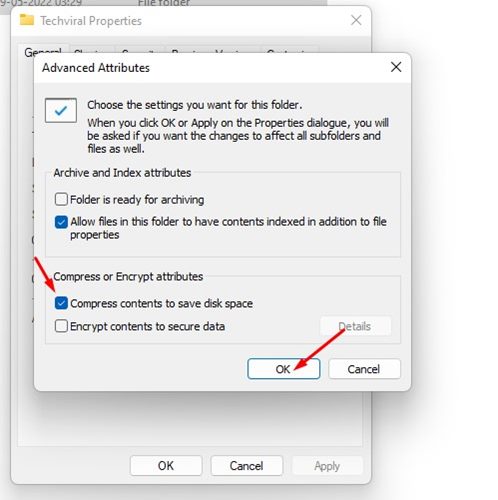 συμπίεση αρχείων στα Windows