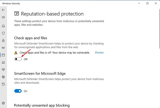 Πώς να απενεργοποιήσετε το Windows Defender SmartScreen στα Windows 11