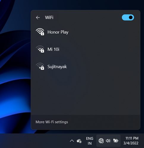 αυτόματη σύνδεση στο WiFi στα Windows