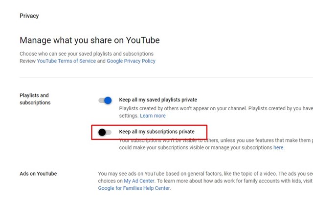 πως να δείτε το ιστορικό συνδρομών στο YouTube