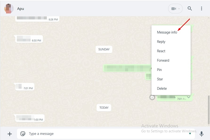 Πώς να δείτε την ώρα ανάγνωσης μηνύματος WhatsApp