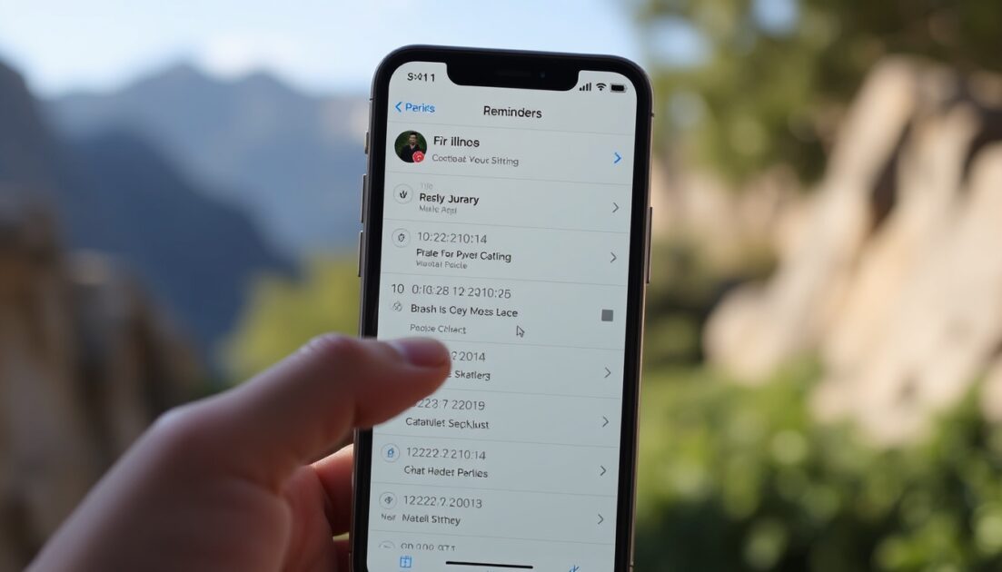 επαναλαμβανόμενες υπενθυμίσεις στο iPhone