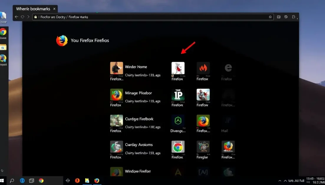 Πού αποθηκεύονται οι σελιδοδείκτες του Firefox στα Windows 10