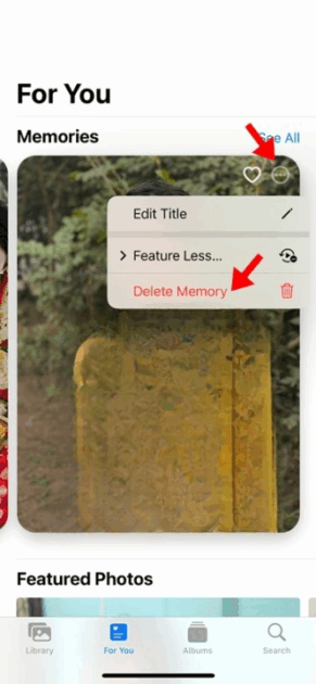 Πώς να απενεργοποιήσετε τις αναμνήσεις στο iPhone