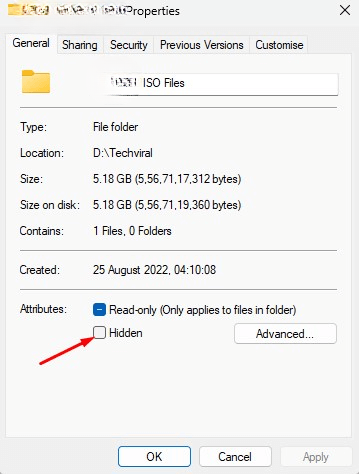 Πώς να κρύψετε αρχεία στα Windows 11