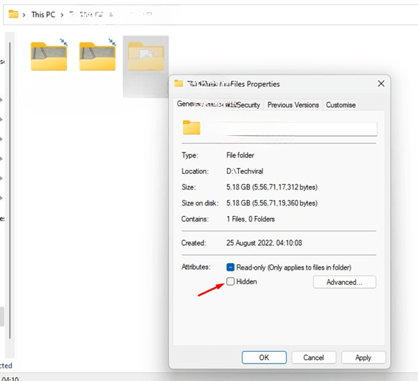 Πώς να κρύψετε αρχεία στα Windows 11 (χωρίς κανένα λογισμικό)