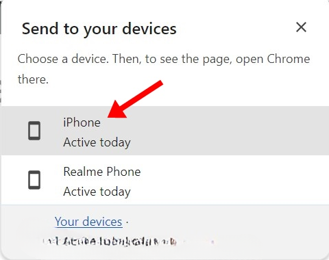 Πώς να μεταφέρετε καρτέλες Chrome μεταξύ iPhone και υπολογιστή